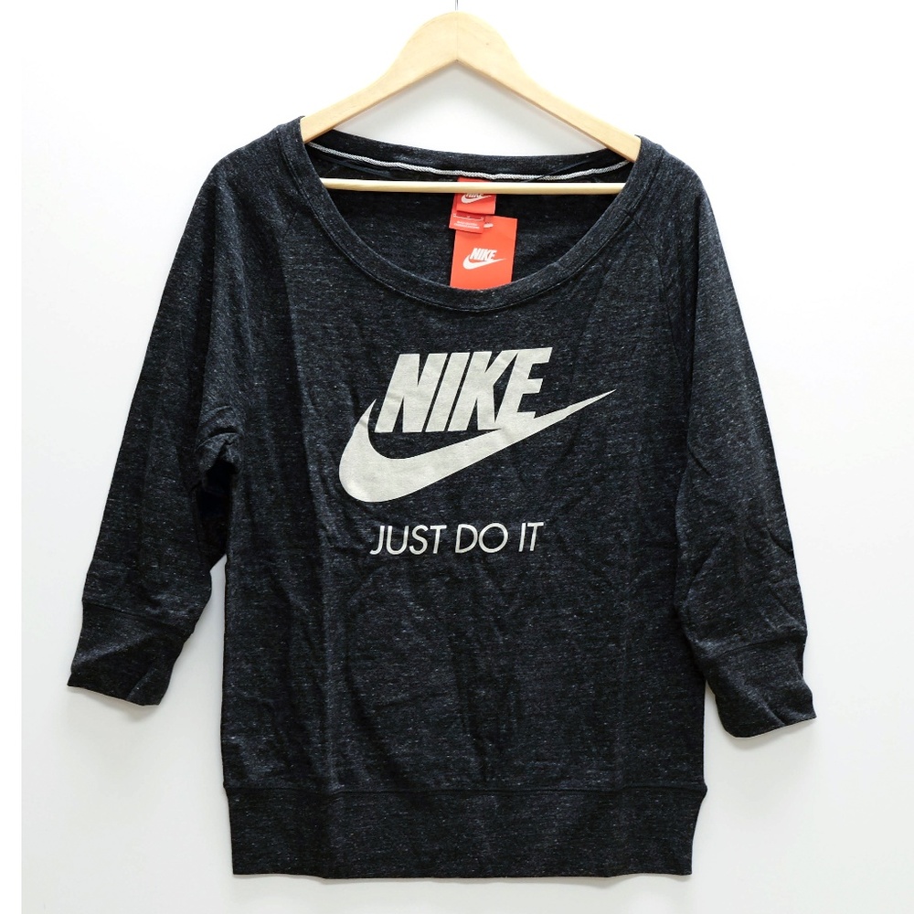 Nike Vintage Style Gym Pullover Sweatshirt Sz M